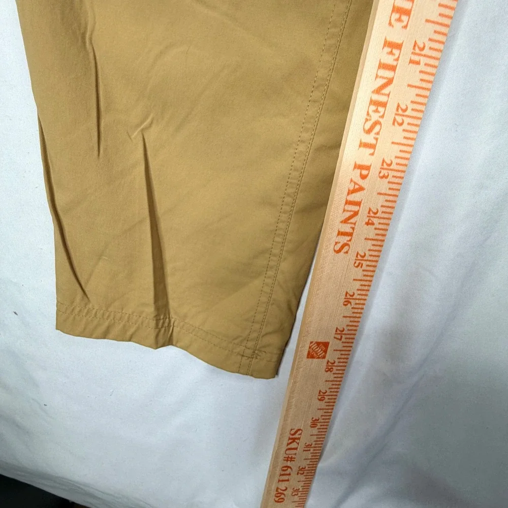 REI Co-op Sahara Path Pants Mens 31x29 Tan Brown Hiking Outdoor Travel Stretch